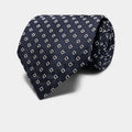 Navy Graphic Tie - Main