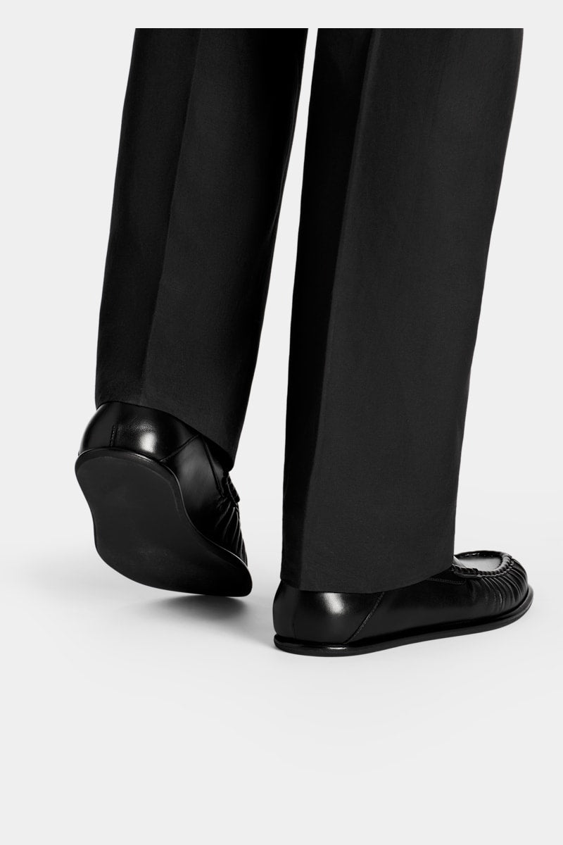 Black Penny Loafer - Angle 2