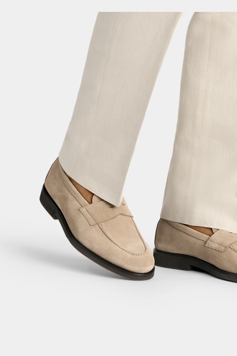 Sand Penny Loafer - Angle 1