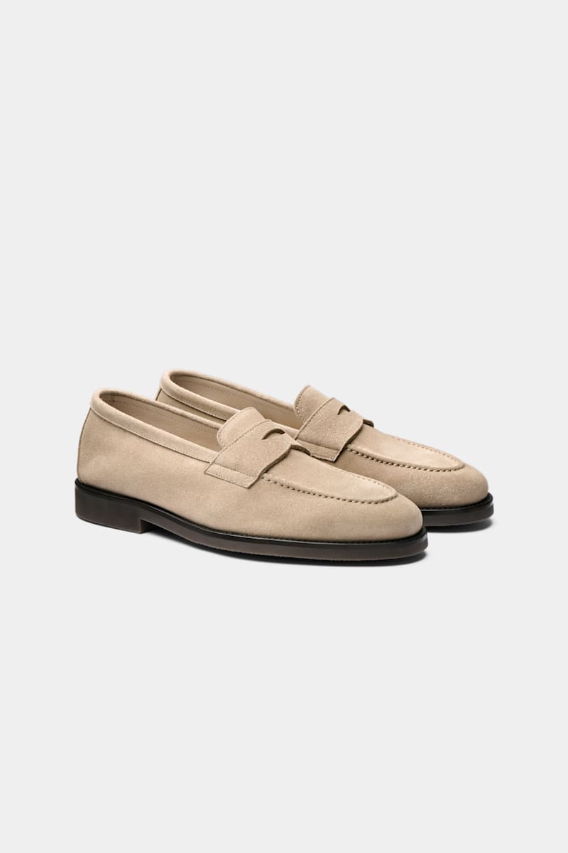 Sand Penny Loafer - Side