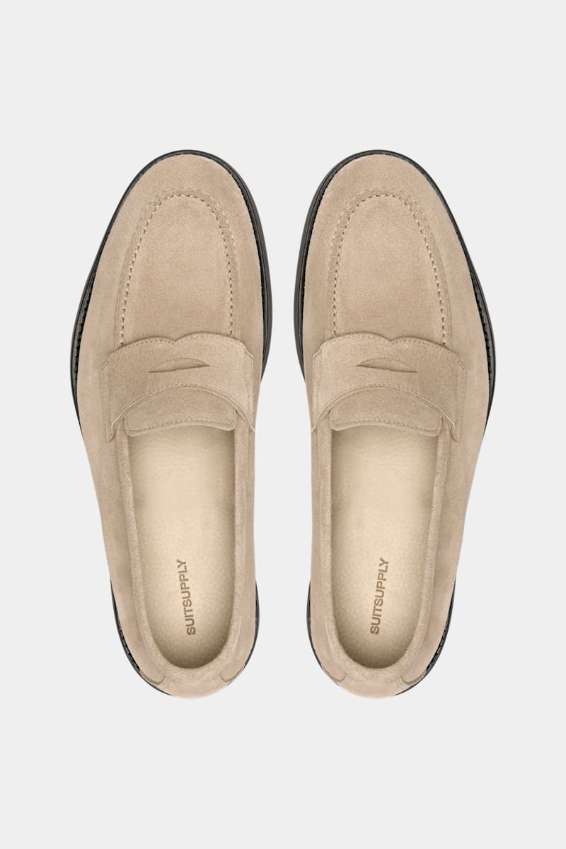 Sand Penny Loafer - Top