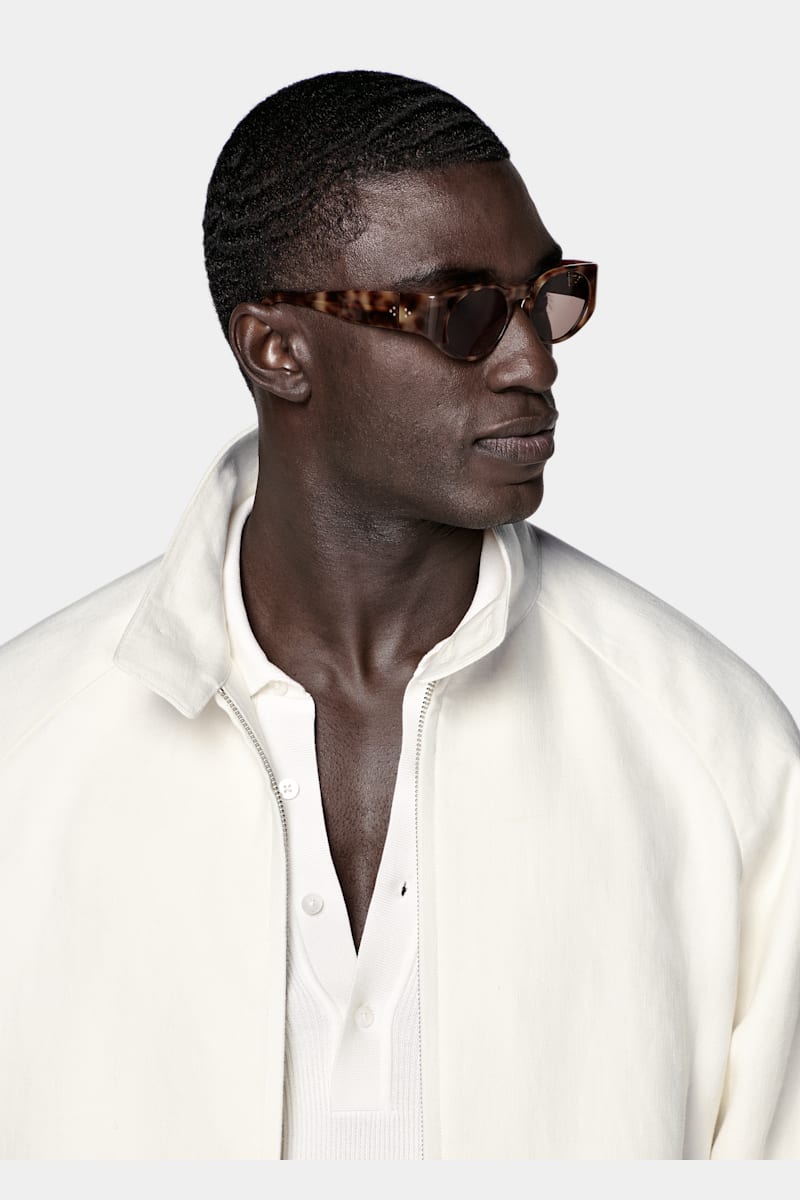 Off-White Bomber Jacket - Styled 1