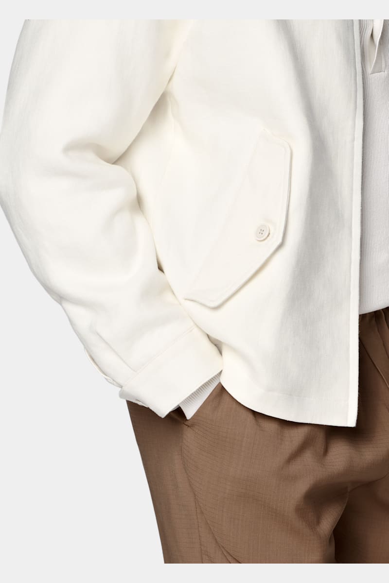 Off-White Bomber Jacket - Back
