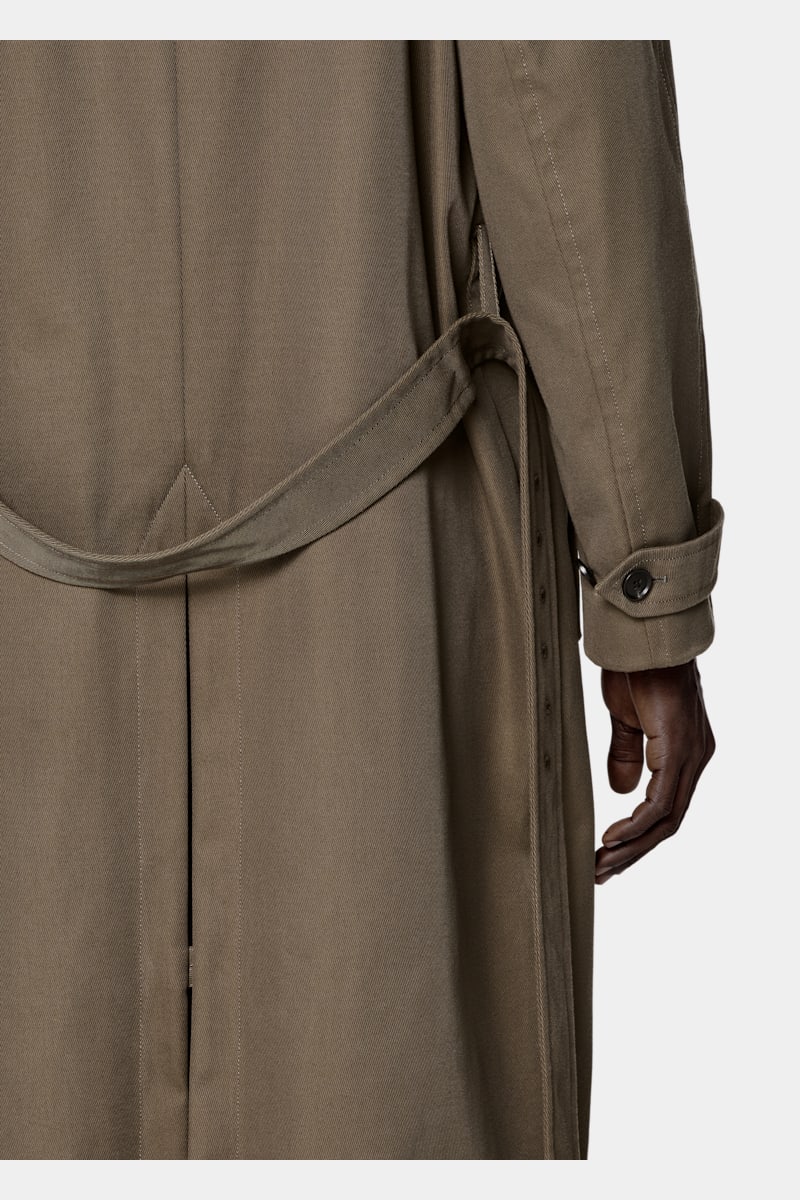 Green Trench Coat - Styled 3
