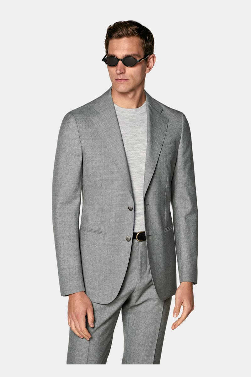 Light Grey Havana Suit - Styled 2