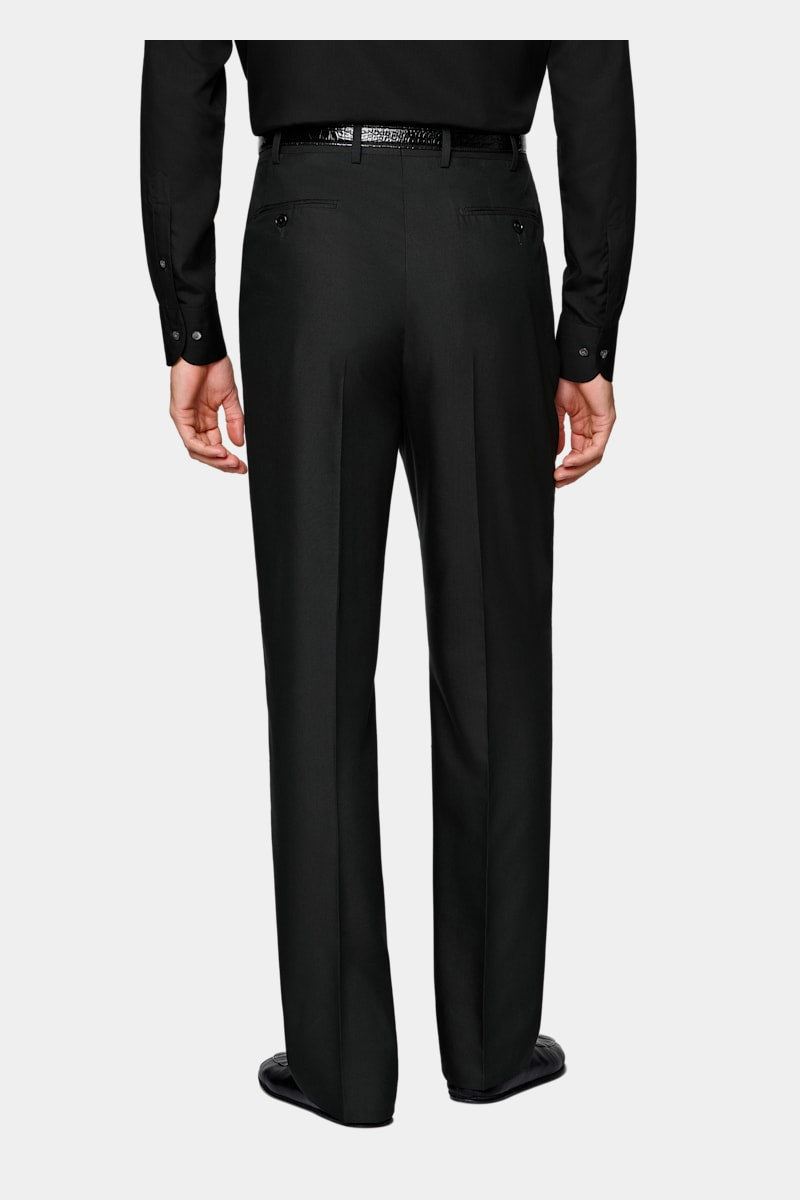 Black Tailored Fit Milano Suit - Detail 3