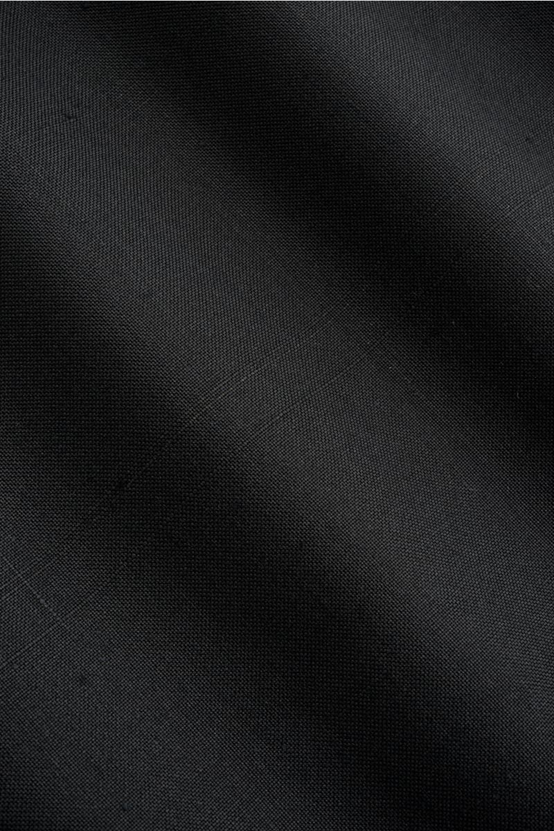 Black Tailored Fit Milano Suit - Fabric Close-up