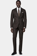 Dark Brown Havana Suit - Front